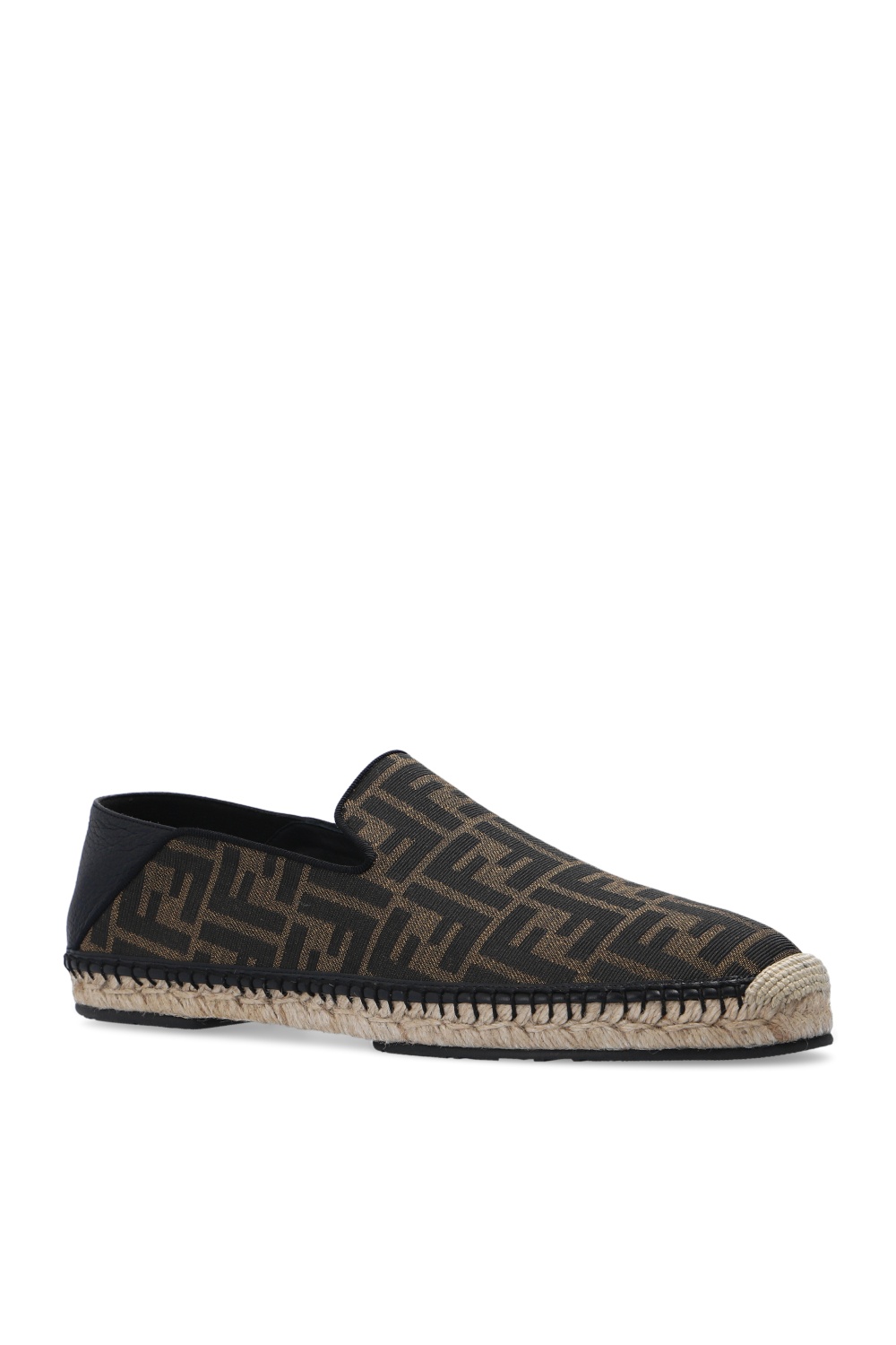 Fendi Brown cotton-blend from FENDI KIDS featuring FF motif